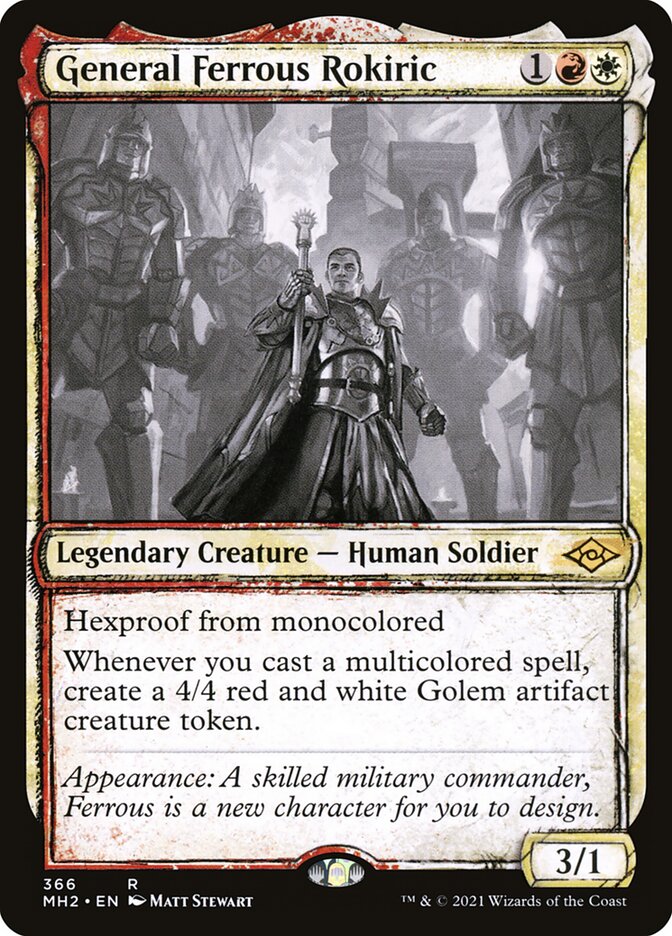 General Ferrous Rokiric - Sketch Art