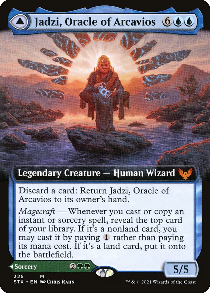 Jadzi, Oracle of Arcavios // Journey to the Oracle - Extended Art - Foil