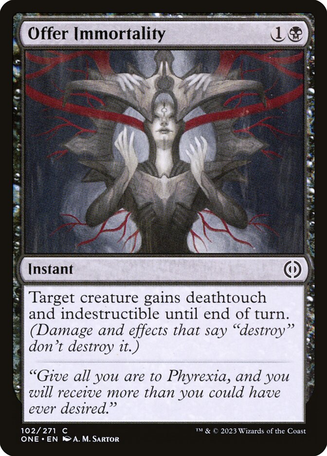 Offer Immortality - Foil