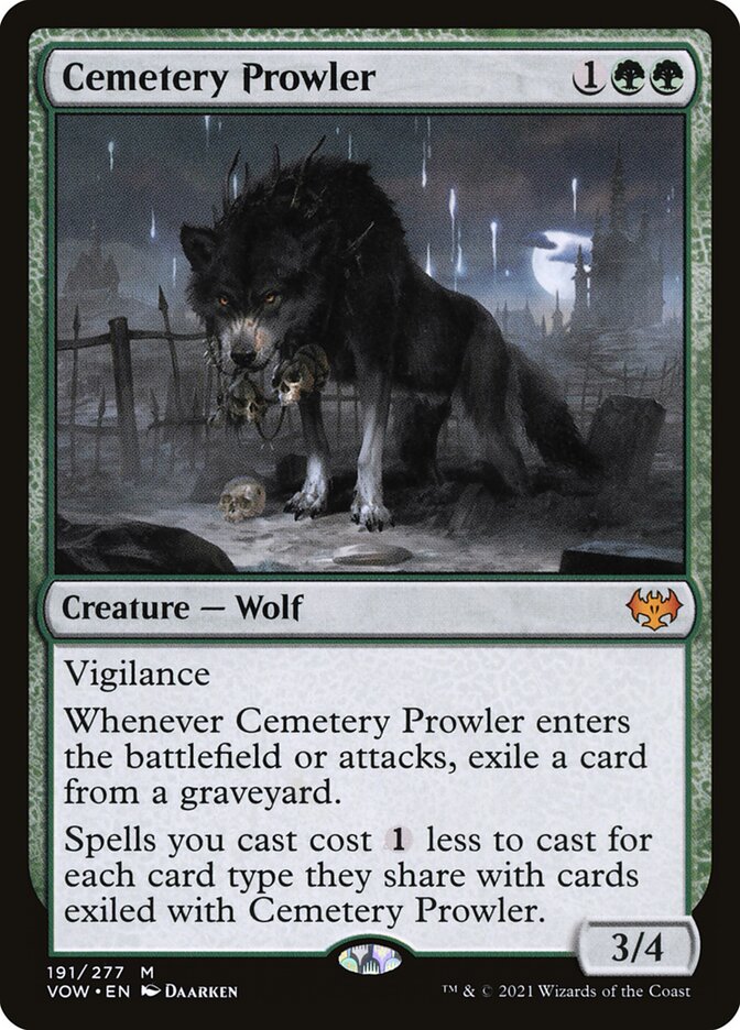 Cemetery Prowler - Foil