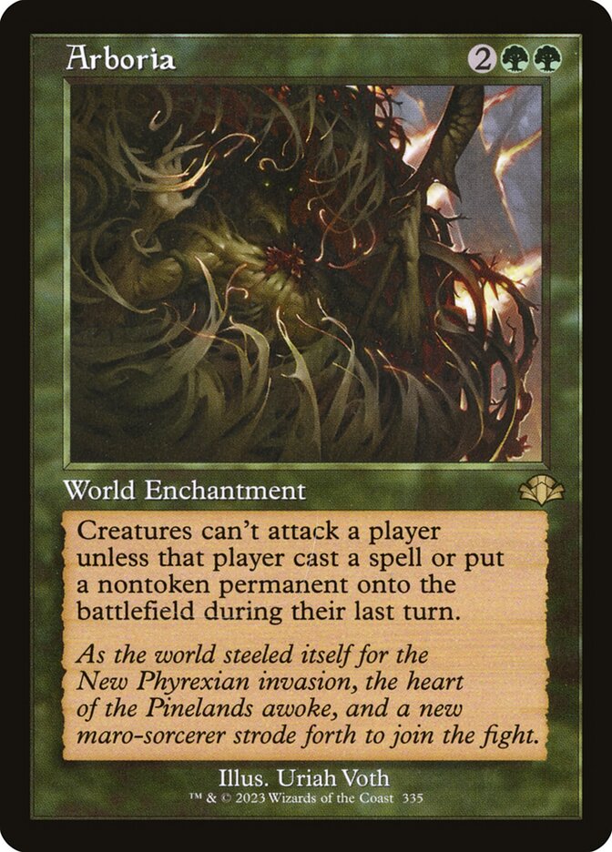 Arboria - Retro Frame - Foil