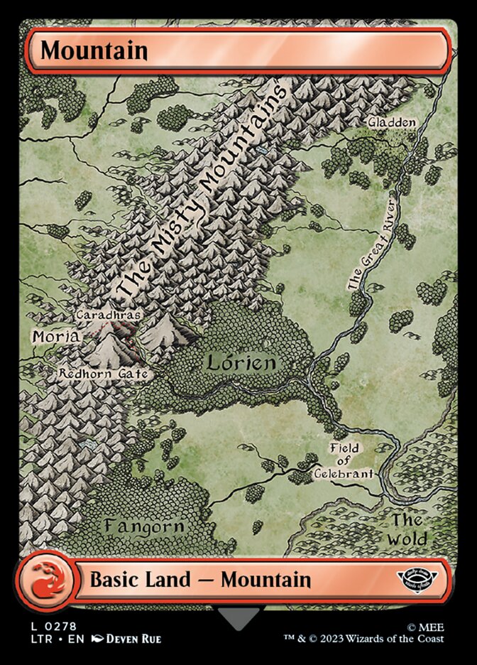 Mountain - Full Art - Foil