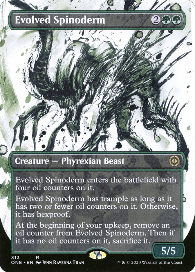 Evolved Spinoderm - Borderless