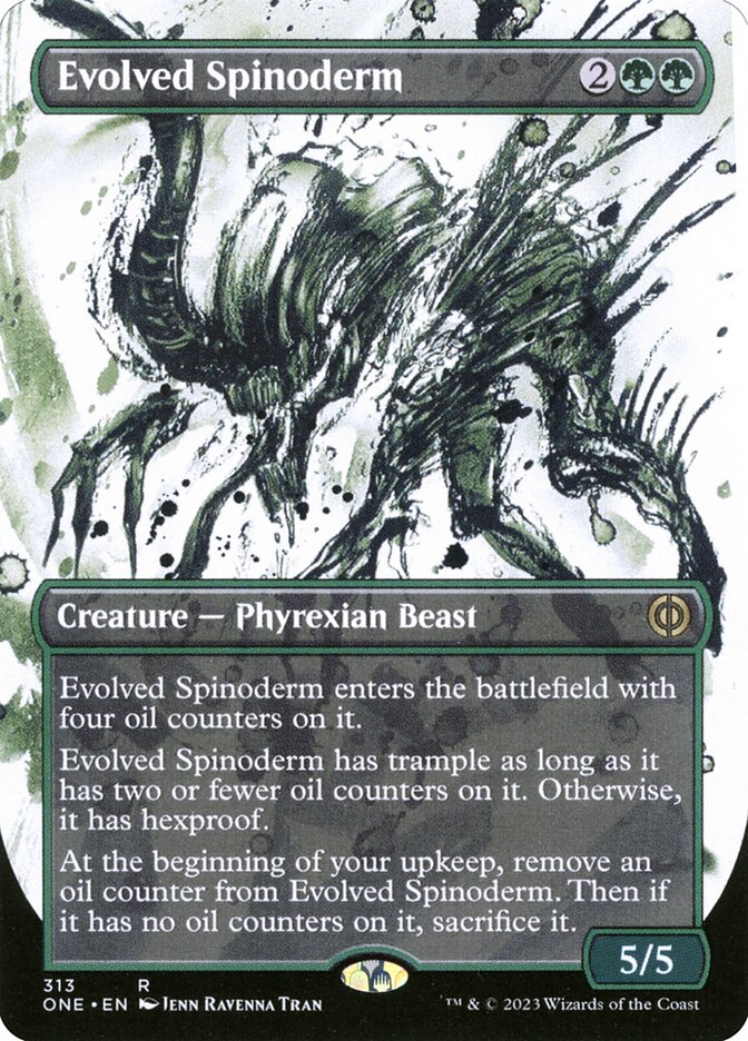 Evolved Spinoderm - Borderless - Foil