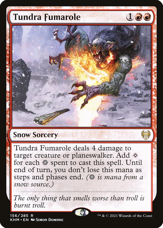 Tundra Fumarole - Foil