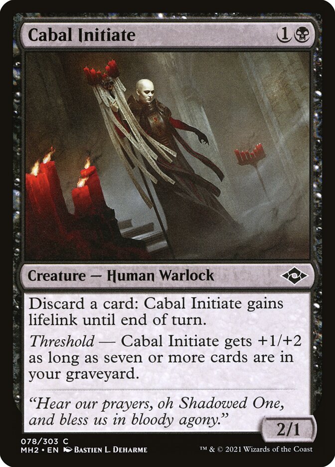 Cabal Initiate - Foil