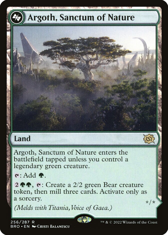 Argoth, Sanctum of Nature - Foil