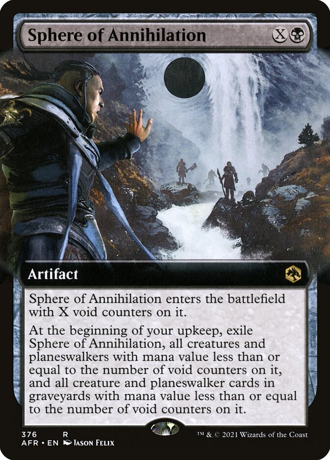 Sphere of Annihilation - Extended Art - Foil