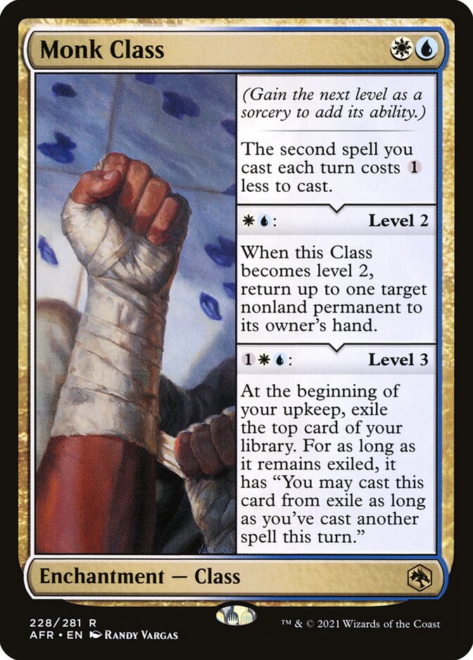 Monk Class - Foil