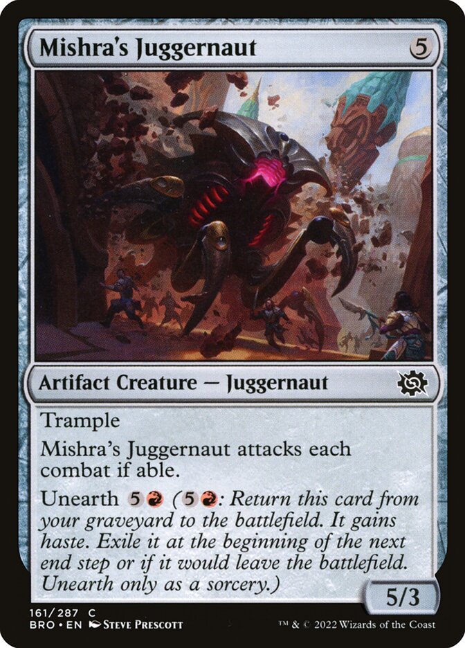 Mishra's Juggernaut