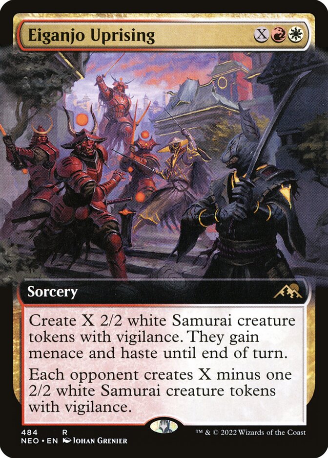 Eiganjo Uprising - Extended Art - Foil