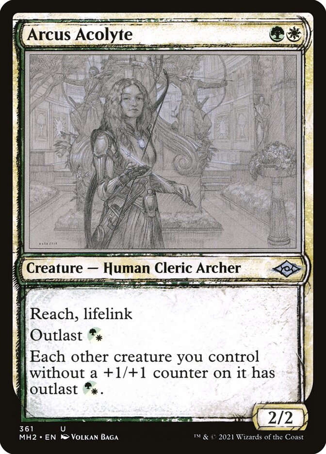 Arcus Acolyte - Sketch Art - Foil