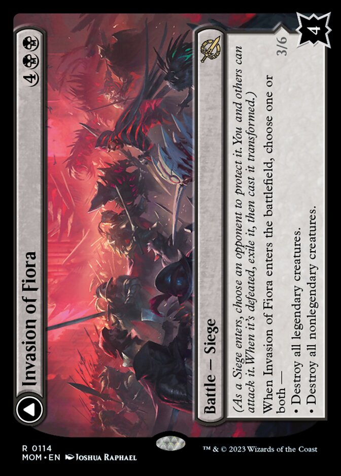 Invasion of Fiora // Marchesa, Resolute Monarch - Foil