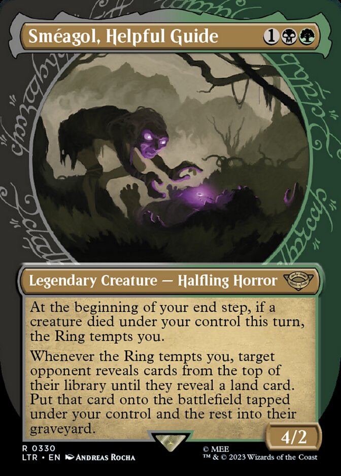 Sméagol, Helpful Guide - Showcase - Foil