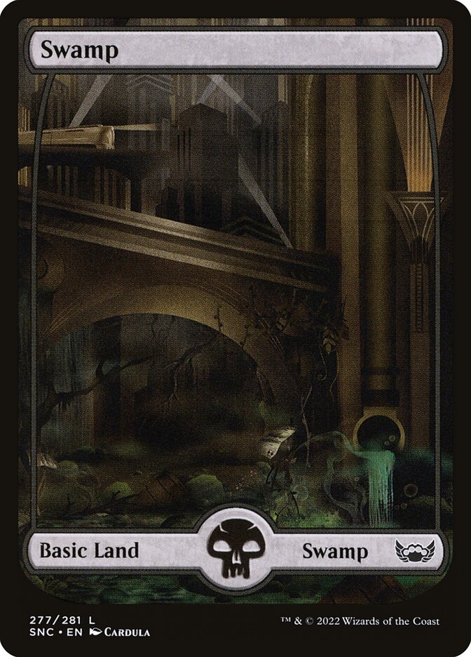 Swamp - Full Art - Foil