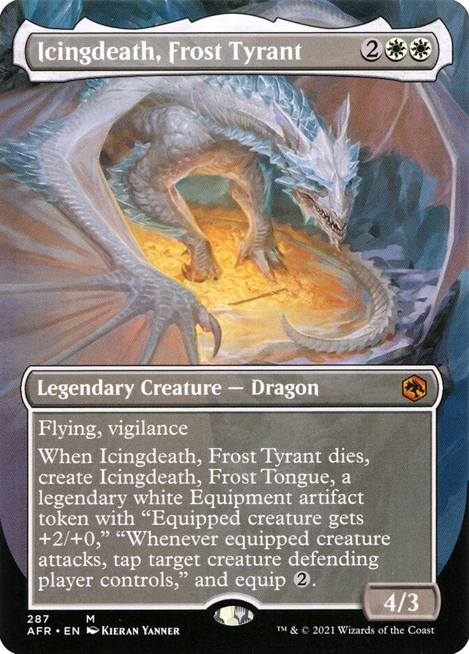 Icingdeath, Frost Tyrant - Borderless - Foil