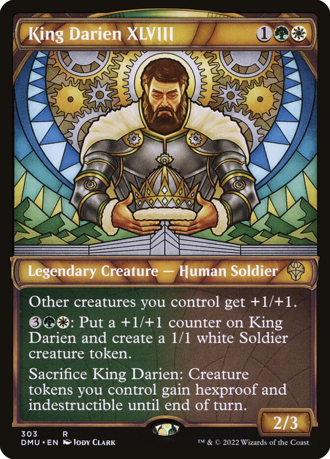 King Darien XLVIII - Showcase - Foil