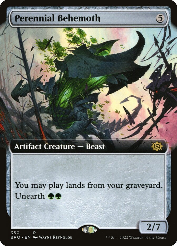 Perennial Behemoth - Extended Art - Foil