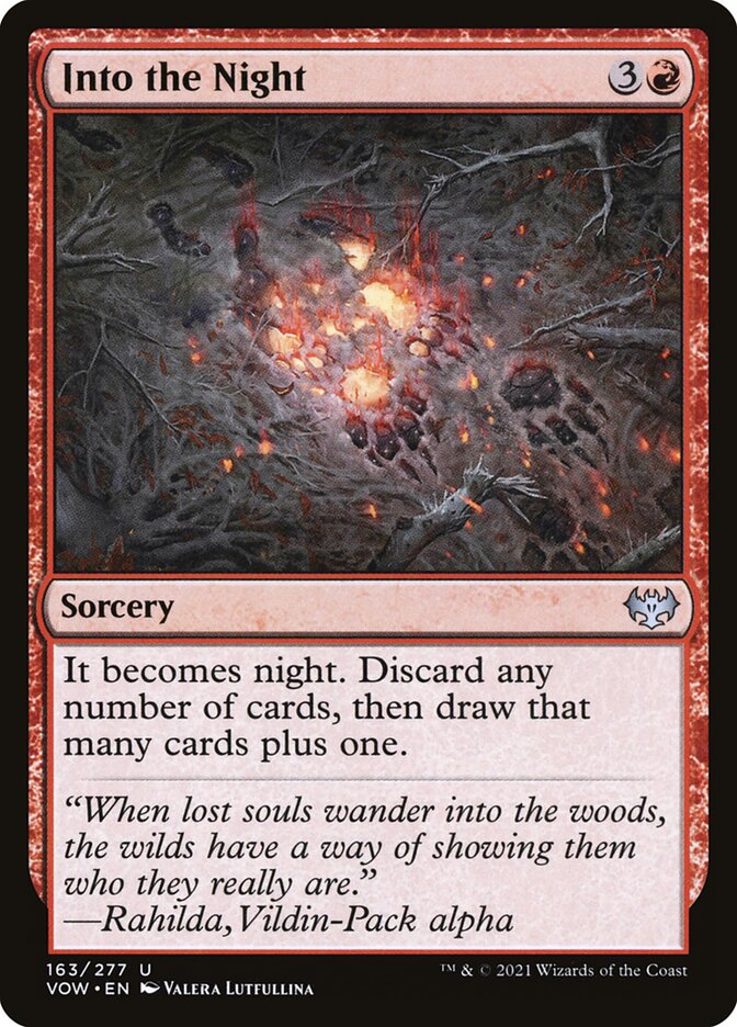 Into the Night - Foil