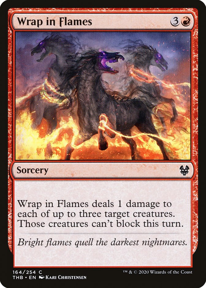 Wrap in Flames - Foil