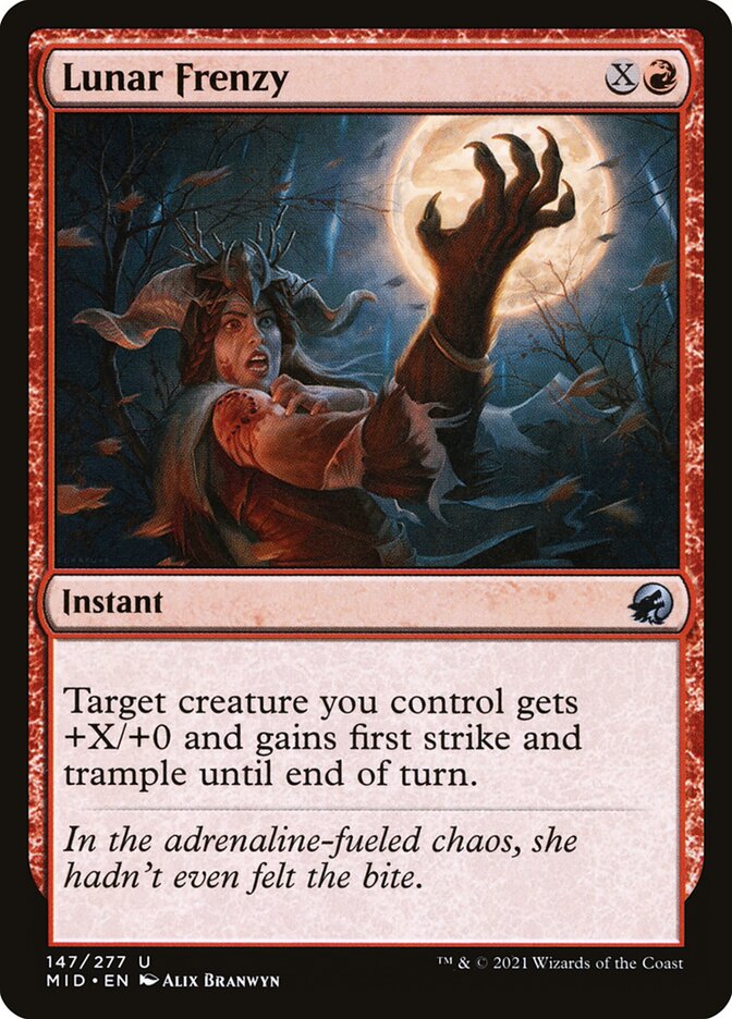 Lunar Frenzy - Foil