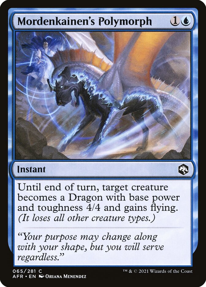Mordenkainen's Polymorph - Foil