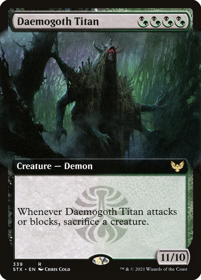 Daemogoth Titan - Extended Art