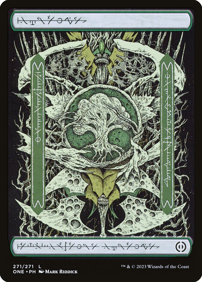 Forest - Full Art - Phyrexian
