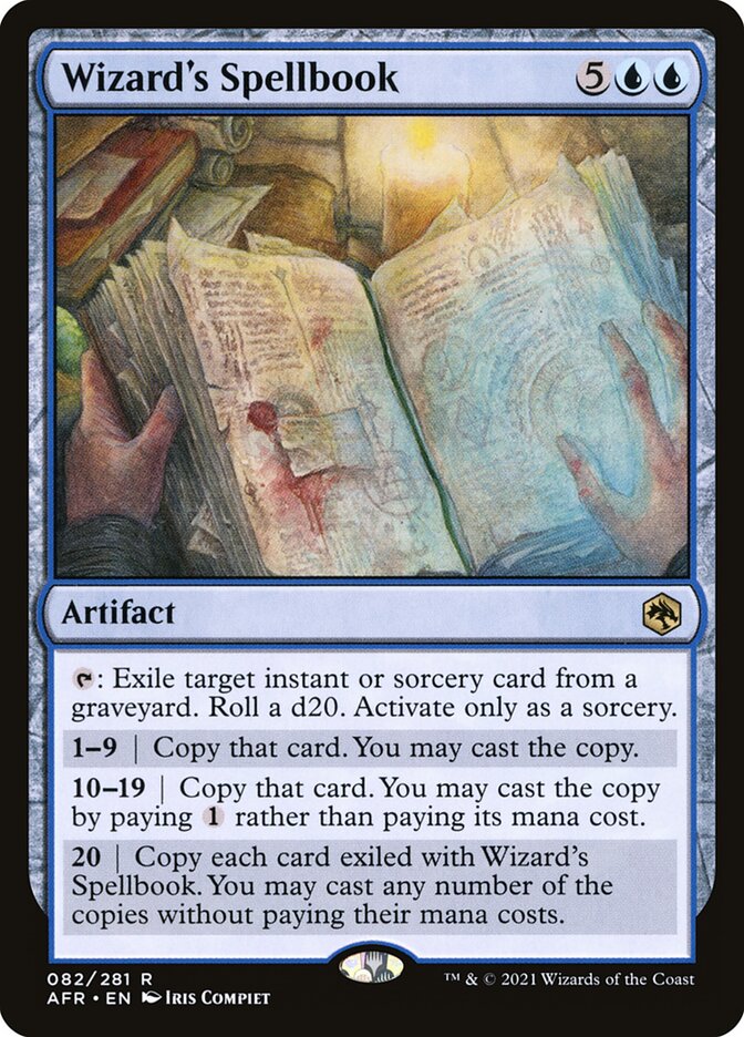 Wizard's Spellbook - Foil