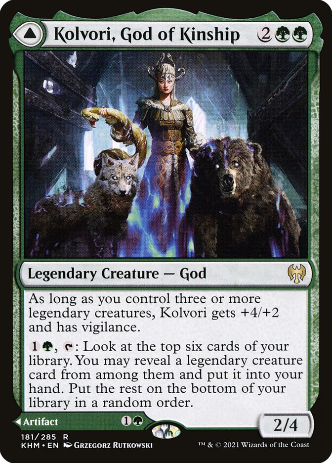 Kolvori, God of Kinship // The Ringhart Crest - Foil