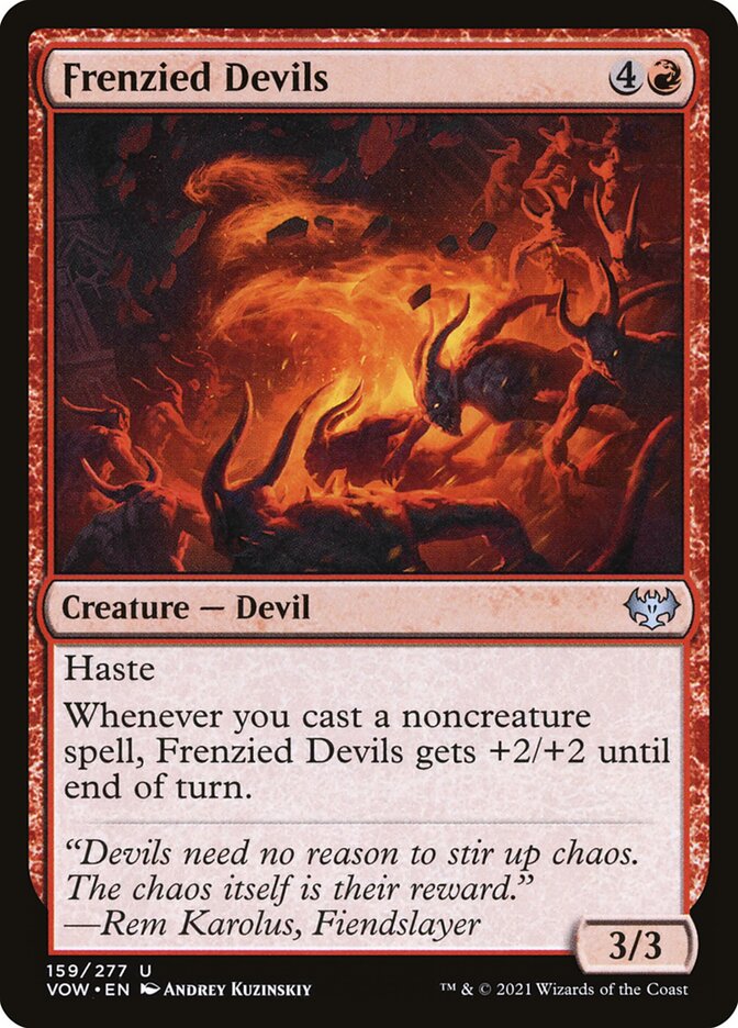 Frenzied Devils - Foil