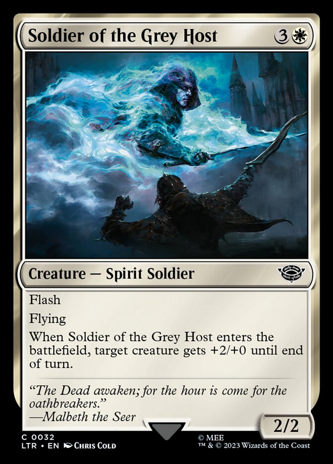 Soldier of the Grey Host - Foil