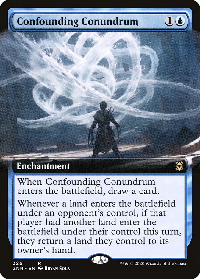 Confounding Conundrum - Extended Art - Foil