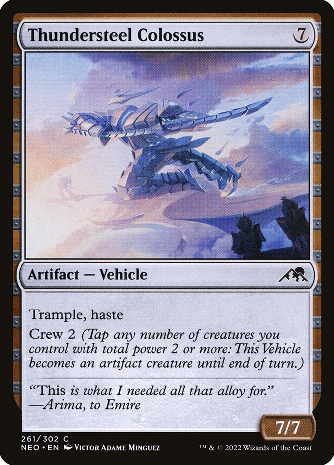 Thundersteel Colossus - Foil