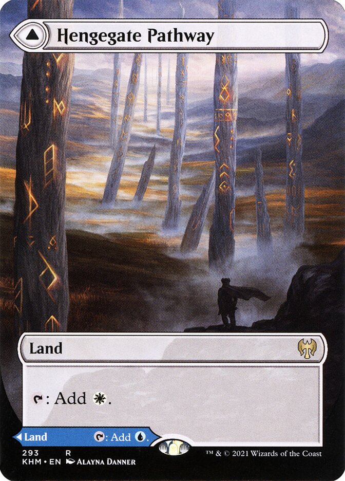 Hengegate Pathway // Mistgate Pathway - Borderless - Foil