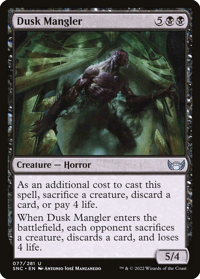 Dusk Mangler