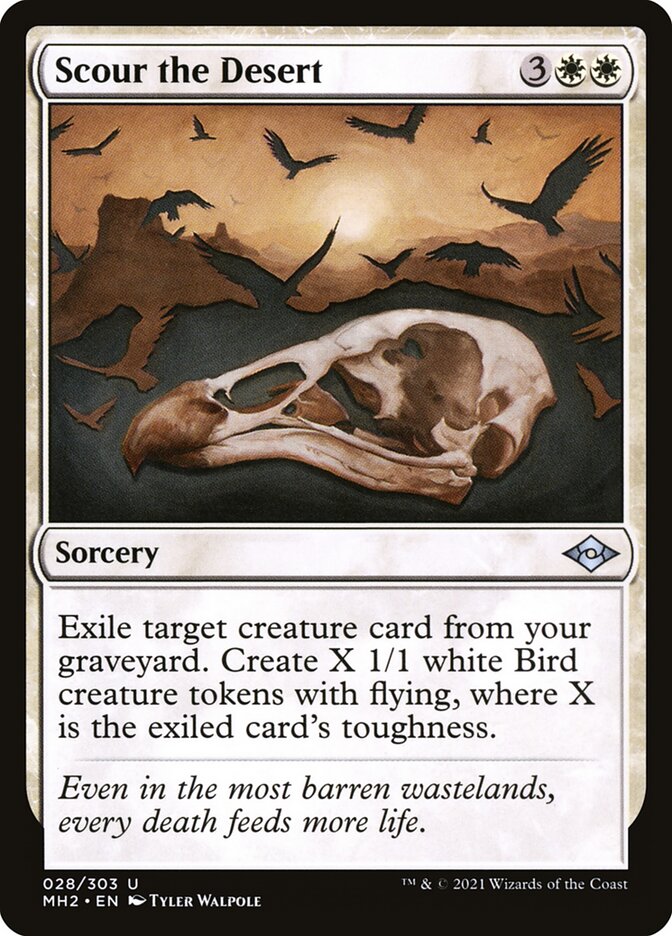 Scour the Desert - Foil