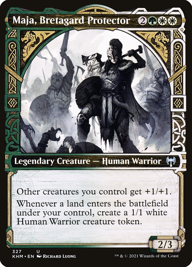 Maja, Bretagard Protector - Showcase - Foil