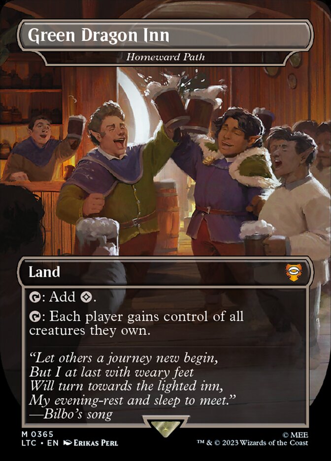 Green Dragon Inn (Homeward Path) - Borderless - Foil