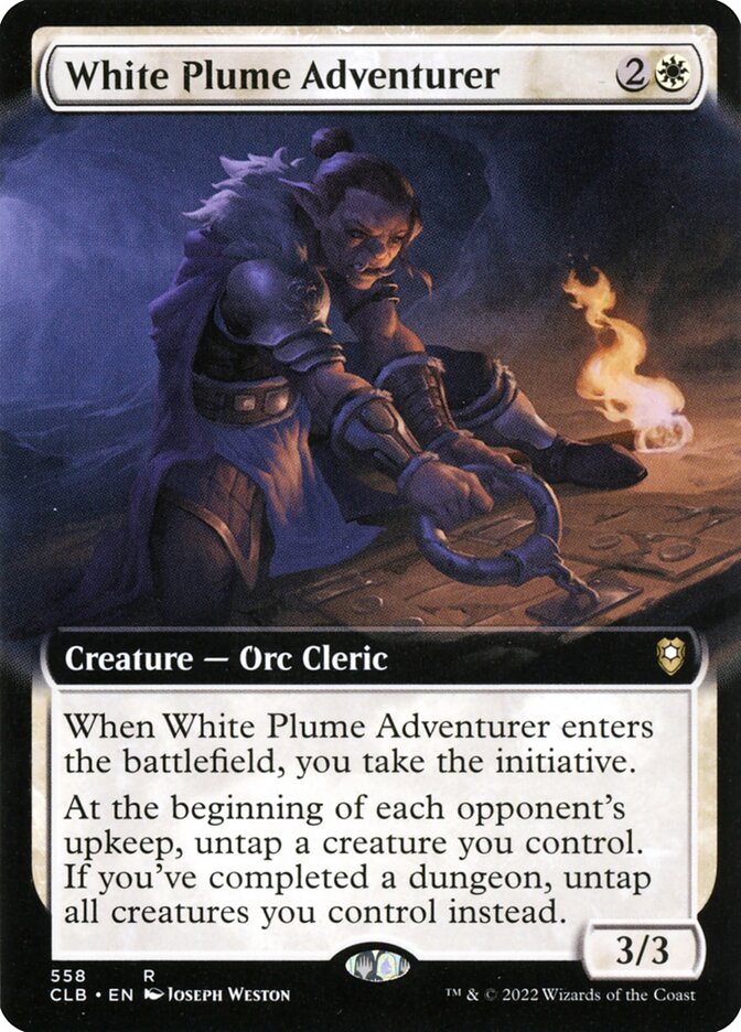 White Plume Adventurer - Extended Art - Foil