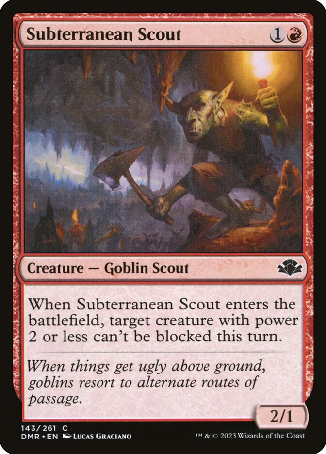 Subterranean Scout - Foil
