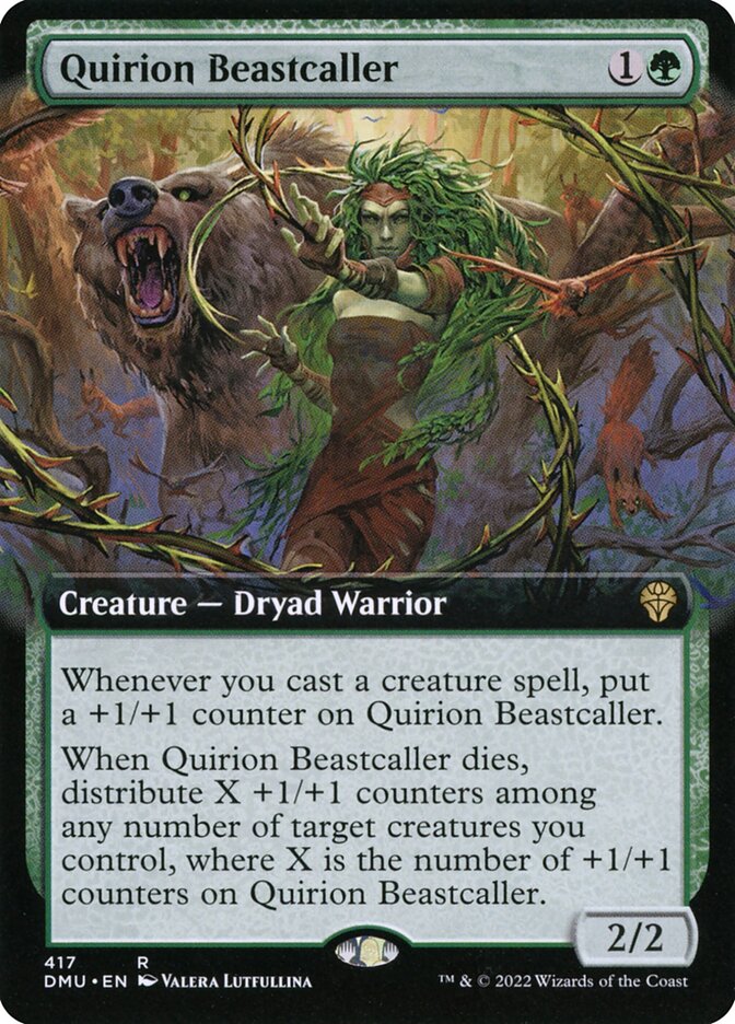 Quirion Beastcaller - Extended Art