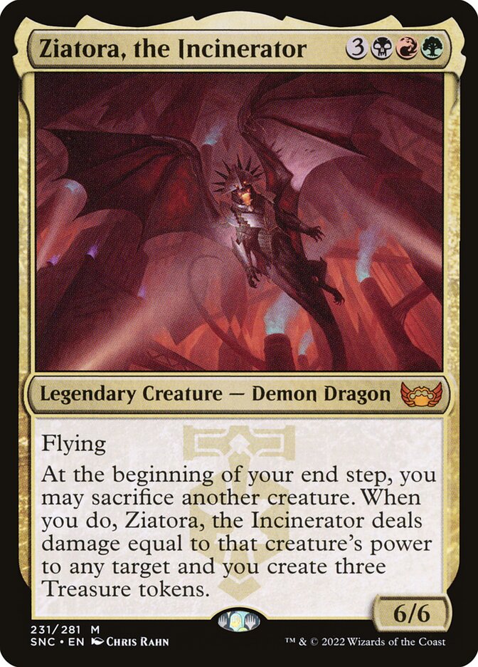 Ziatora, the Incinerator - Foil