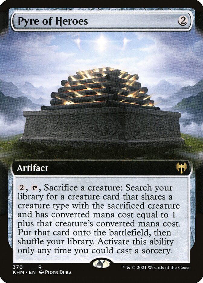 Pyre of Heroes - Extended Art - Foil