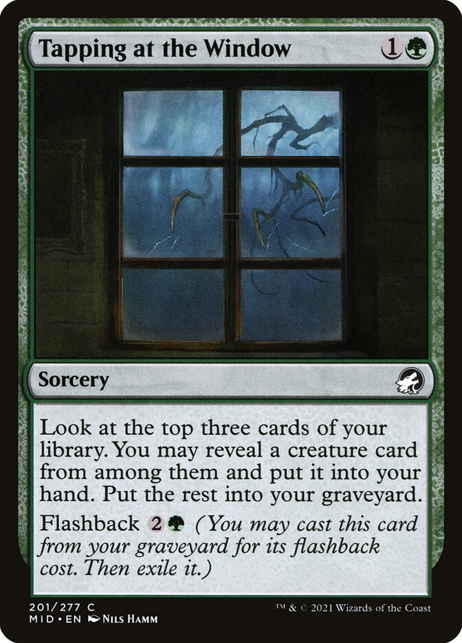 Tapping at the Window - Foil