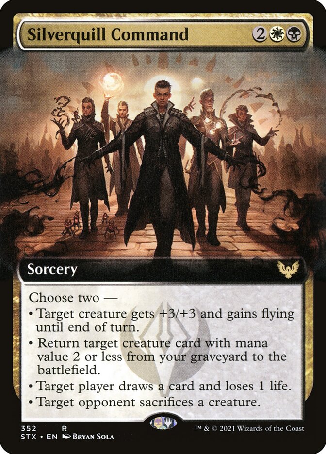 Silverquill Command - Extended Art - Foil