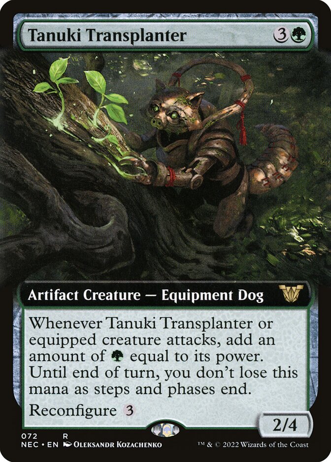 Tanuki Transplanter - Extended Art