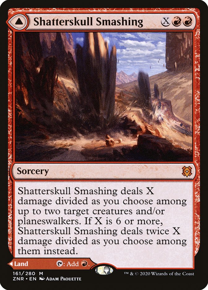 Shatterskull Smashing // Shatterskull, the Hammer Pass - Foil
