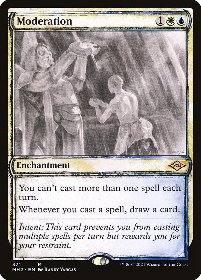 Moderation - Sketch Art - Foil