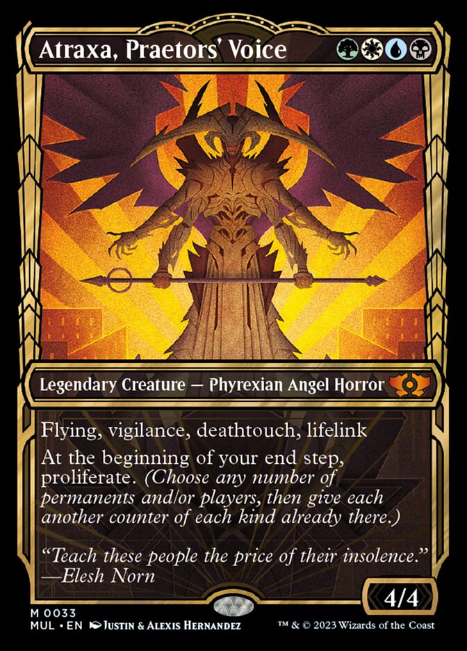 Atraxa, Praetors' Voice - Showcase - Foil